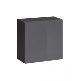 bmf-switch-sw3-square-floating-cabinet-60cm-wide-push-click-door-grey-high-gloss